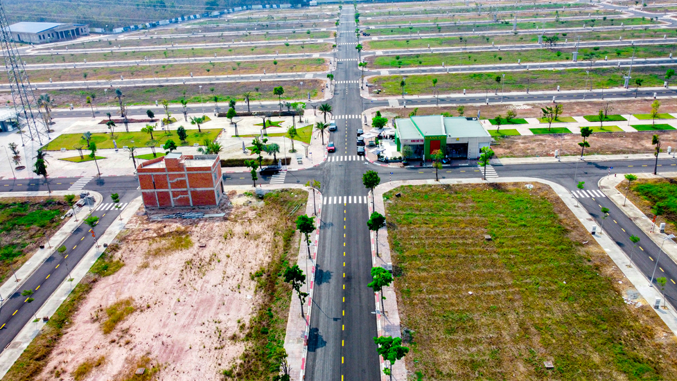 Ngã tư dự án khu đô thị Bắc Sài Gòn