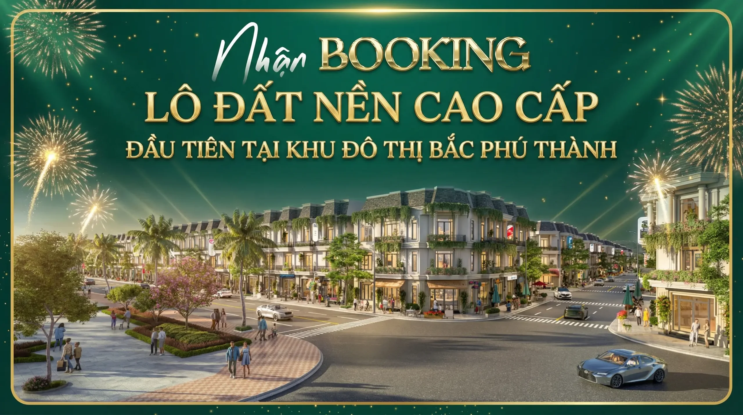 Booking Khu đô thị Bắc Phú Thành