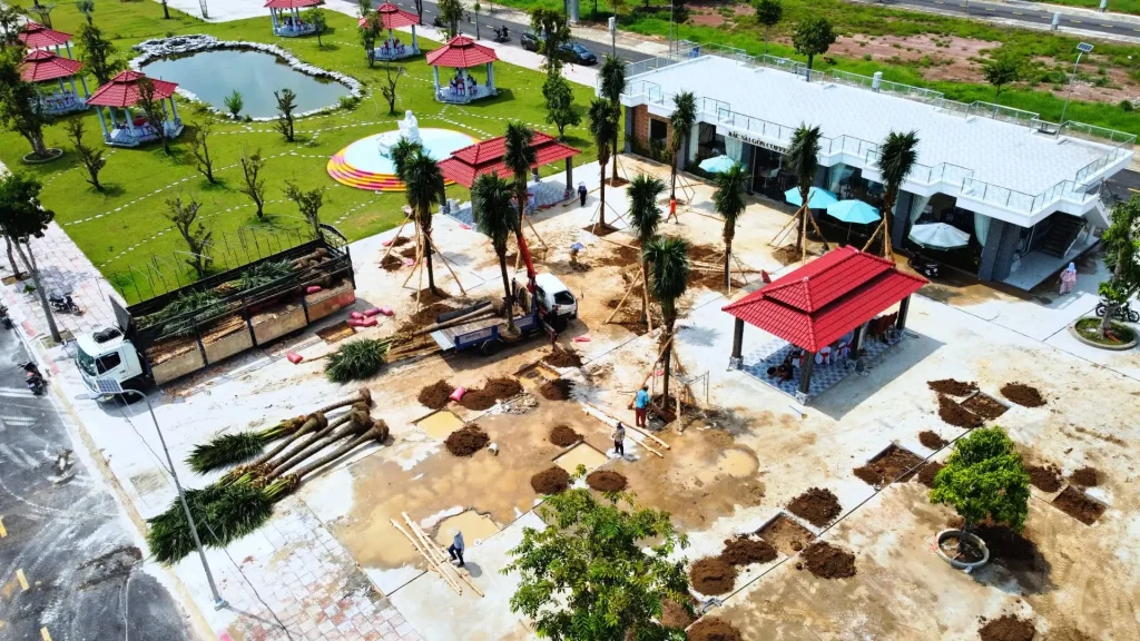 Công viên trung tâm tại khu đô thị Bắc Sài Gòn