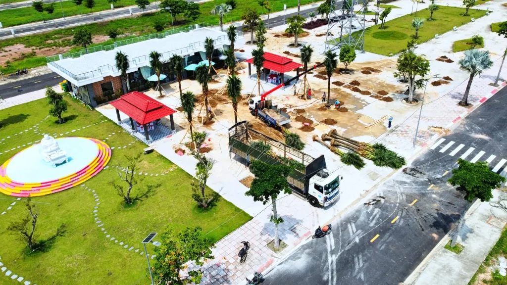 Trồng thêm cây xanh ở công viên nội khu