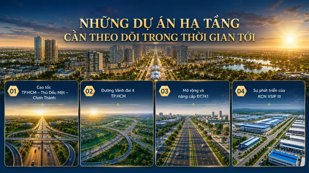 Những dự án hạ tầng xung quanh khu đô thị Bắc Sài Gòn cần theo dõi