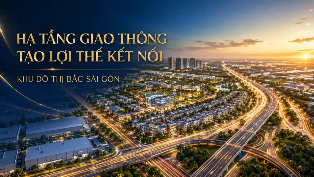 Hạ tầng giao thông tạo lợi thế cho khu đô thị Bắc Sài Gòn