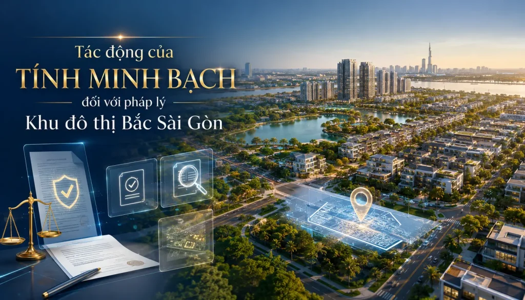 Tác động của tính minh bạch đối với pháp lí khu đô thị Bắc Sài Gòn