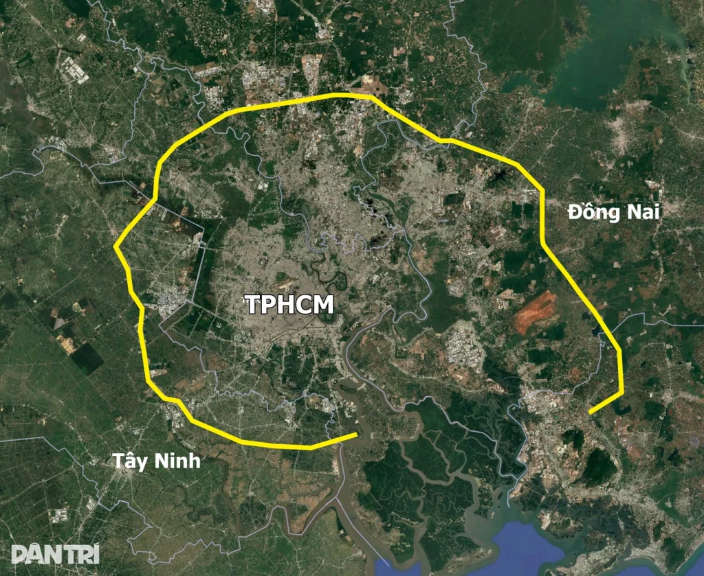 Hướng tuyến Vành đai 4 TP.Hồ Chí Minh