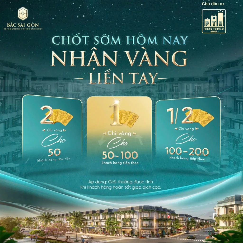 Booking Khu đô thị Bắc Sài Gòn