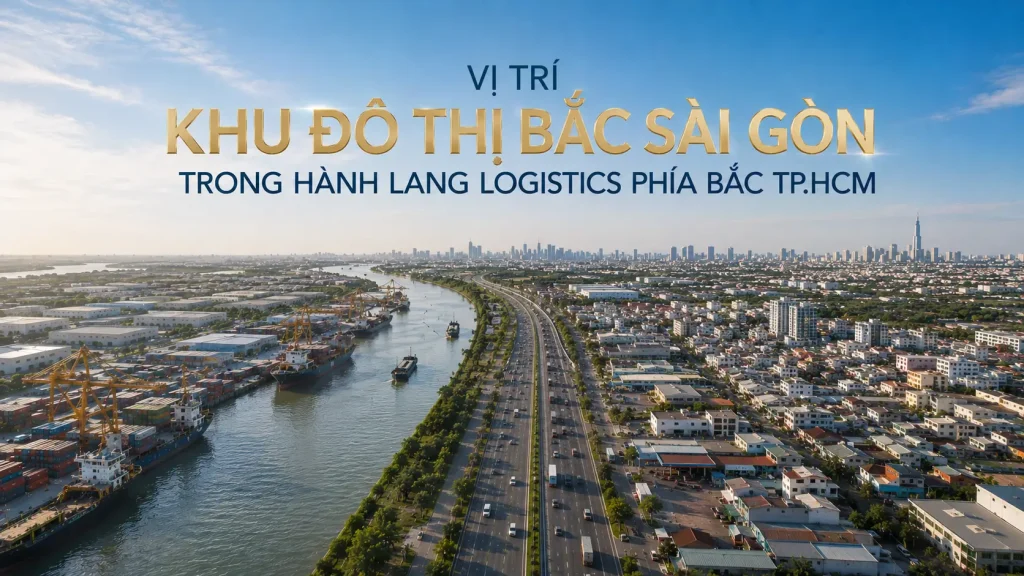 Vị Trí Khu Đô Thị Bắc Sài Gòn Trong Hành Lang Logistics Phía Bắc TP.HCM