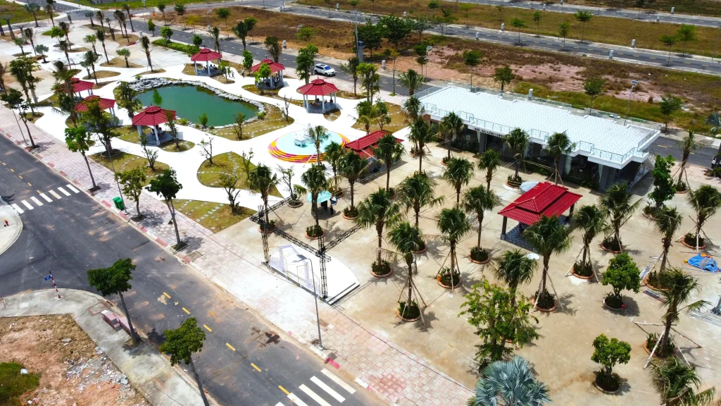 Công viên trung tâm rộng 10.000m² tại khu đô thị Bắc Sài Gòn