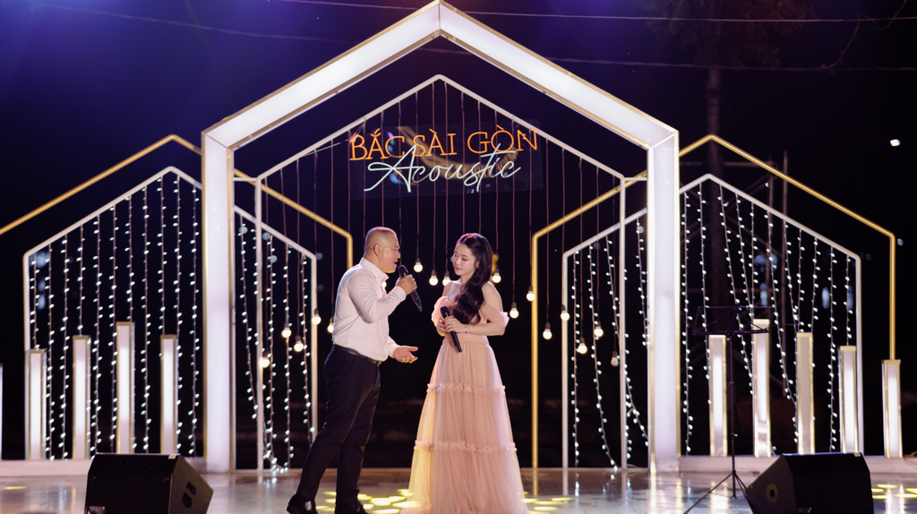 Sân khấu acoustic tại Khu đô thị Bắc Sài Gòn