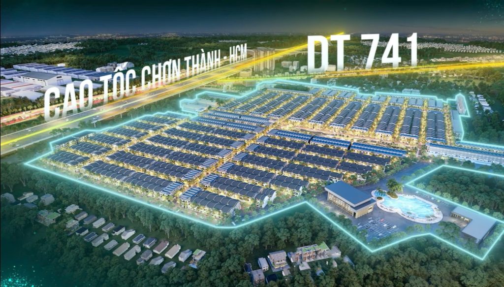 Khu đô thị Bắc Sài Gòn trên mặt tiền đường ĐT741 tại xã Phước Hòa, TP.HCM